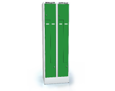 Cloakroom locker Z-shaped doors ALDUR 1 1920 x 600 x 500